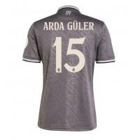 Billiga Real Madrid Arda Guler #15 Tredje fotbollskläder 2024-25 Kortärmad